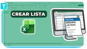 Crear una lista desplegable en Excel